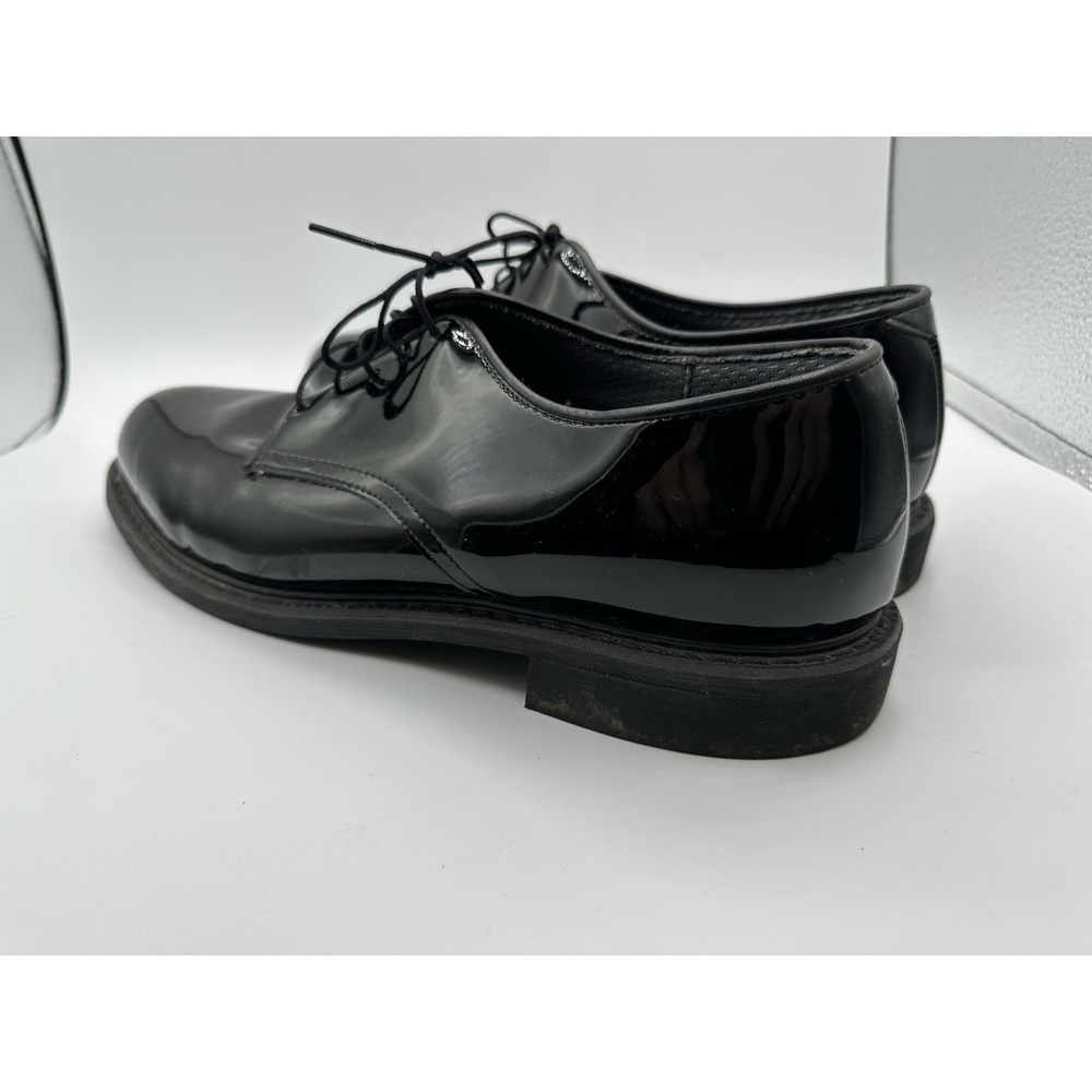 Capps Airlite Uniform Dress Shoes Mens‎ Size 10 Black Military Footwear - Picture 4 of 16
